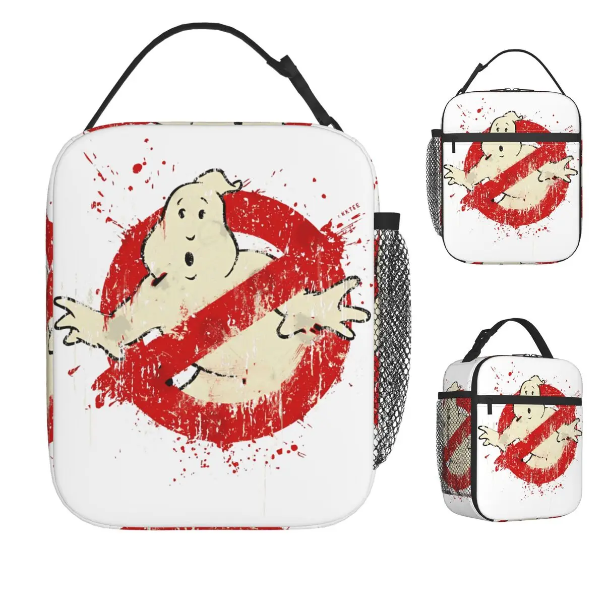 Bolsa de almuerzo Vintage GhostbUSters, fiambrera para pícnic al aire libre para hombres, bolsa con estampado bonito, bolsas de comida, bolsa refrigeradora Oxford