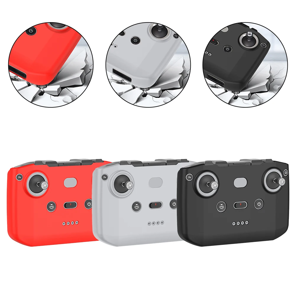 Silicone Case For DJI NEO/Mini 4K/Mini 3 Pro/Mavic 3/Mini 2/AIR 2S Drone RC/RC-N1/N2/N3 Remote Control Protective Cover