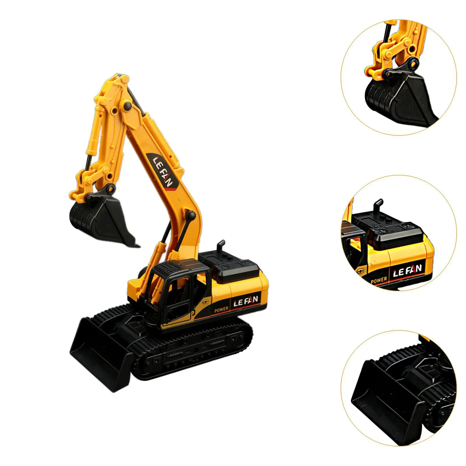 Veicoli da costruzione Giocattolo Baby Digger Machine Toy Giocattolo educativo precoce inerziale