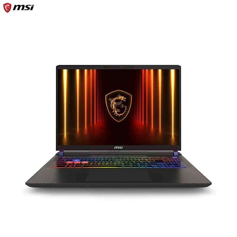 2025 MSI Vector A16 HX كمبيوتر محمول للألعاب 16 بوصة 2.5K QHD 240 هرتز IPS شاشة Netbook AMD Ryzen R9-8940HX 96GB 4TB RTX5070Ti Notebook