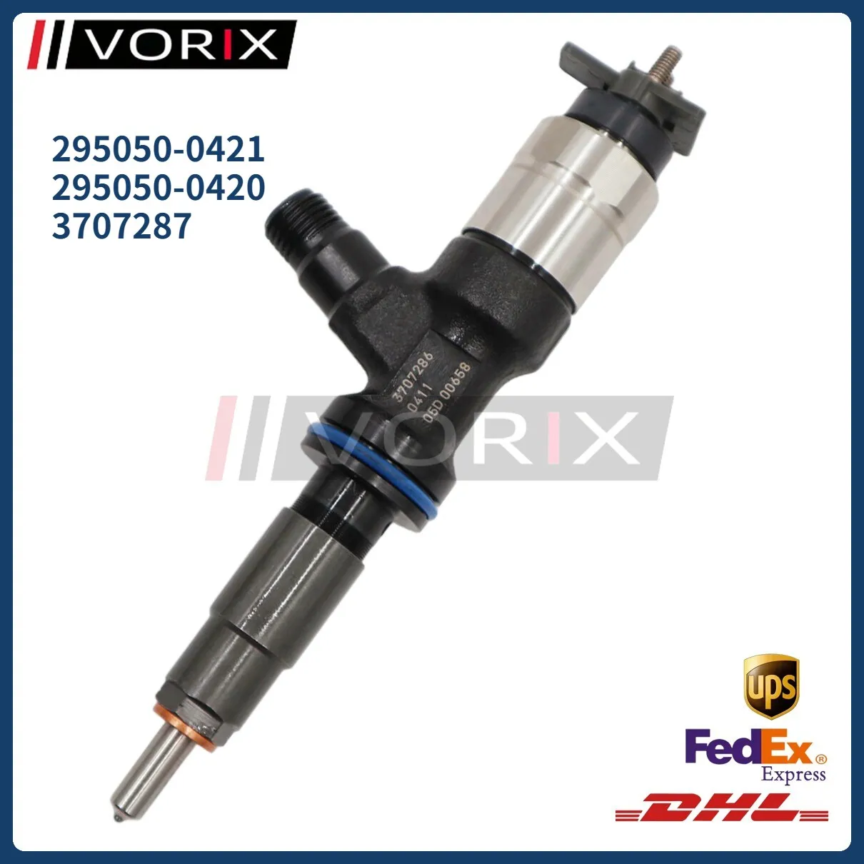 

295050-0421 3707287 Diesel Fuel Injector for CAT Excavator C4.4 312E 420F