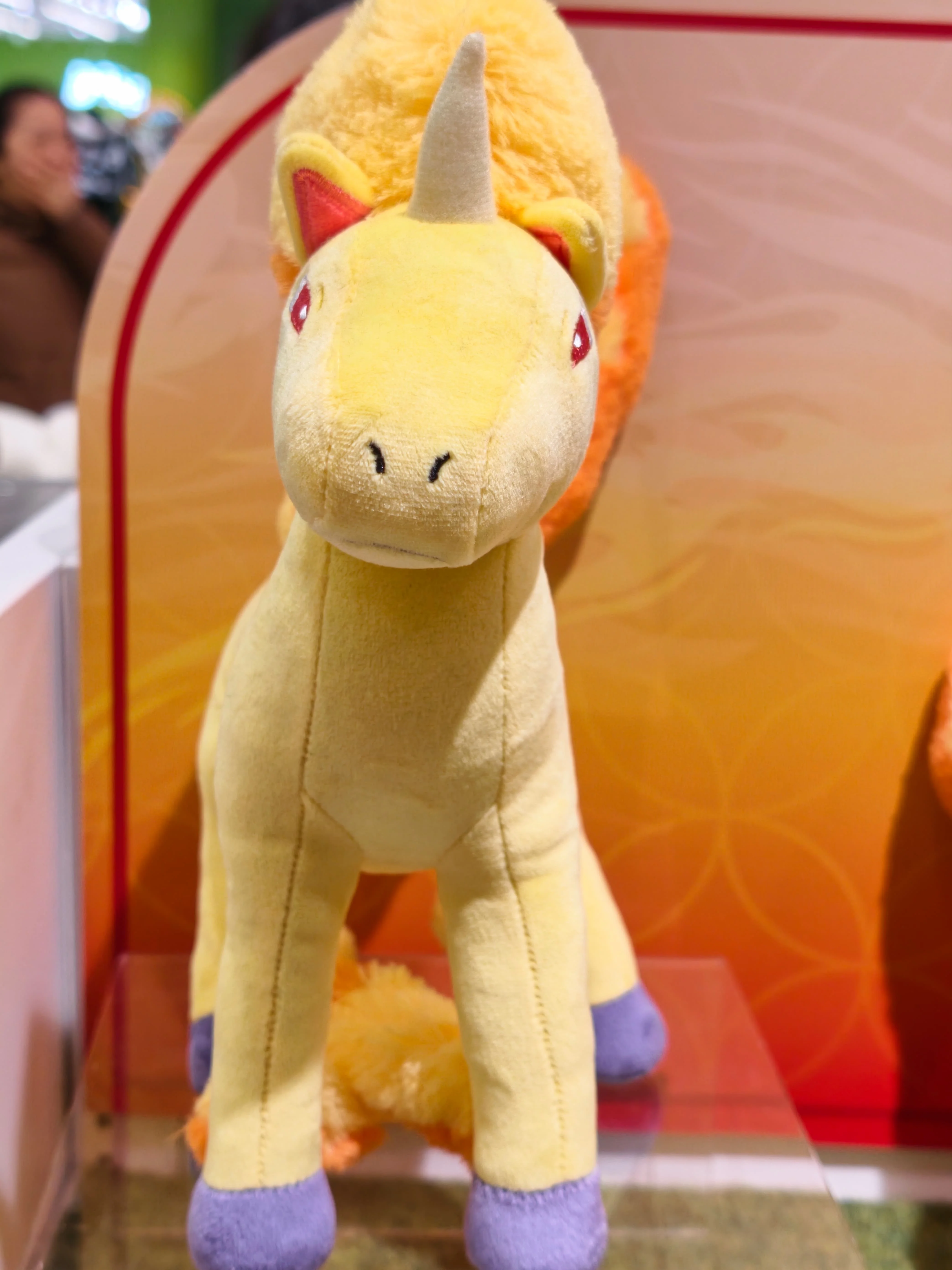 Original Pokemon Rapidash Plush Toy Journey Series Cute Cartoon Stuffed Animal Doll Home Decor Gift For Kids view 2