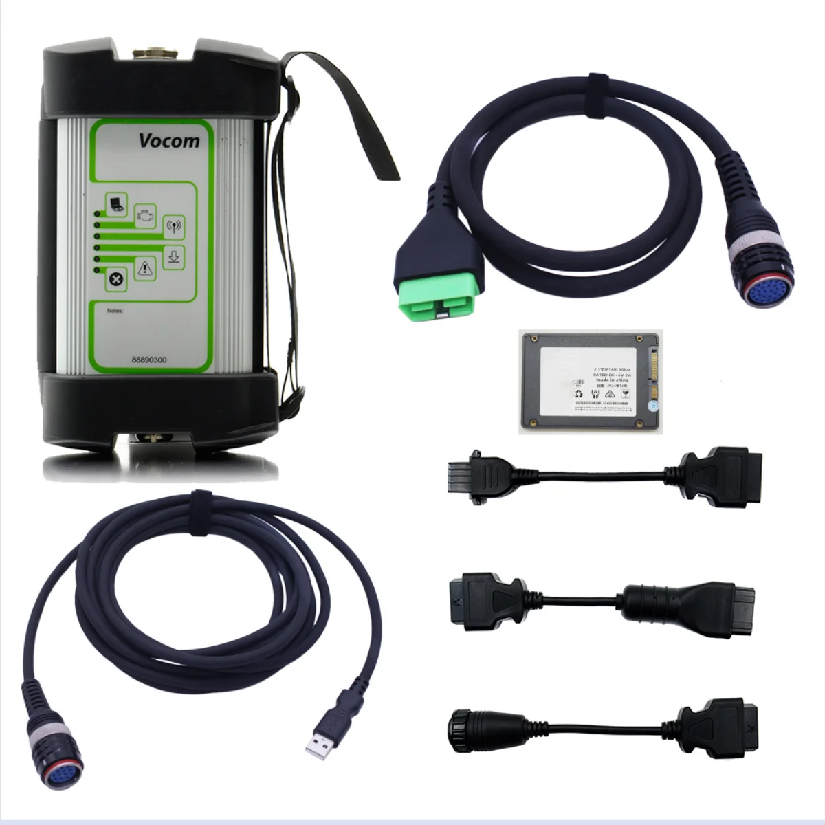 Heavy Duty Truck Diagnosis tool  For Vocom 88890300 With SSD PTT V2.8.150 For Re-na ult/U D Truck Diagnostic Tool