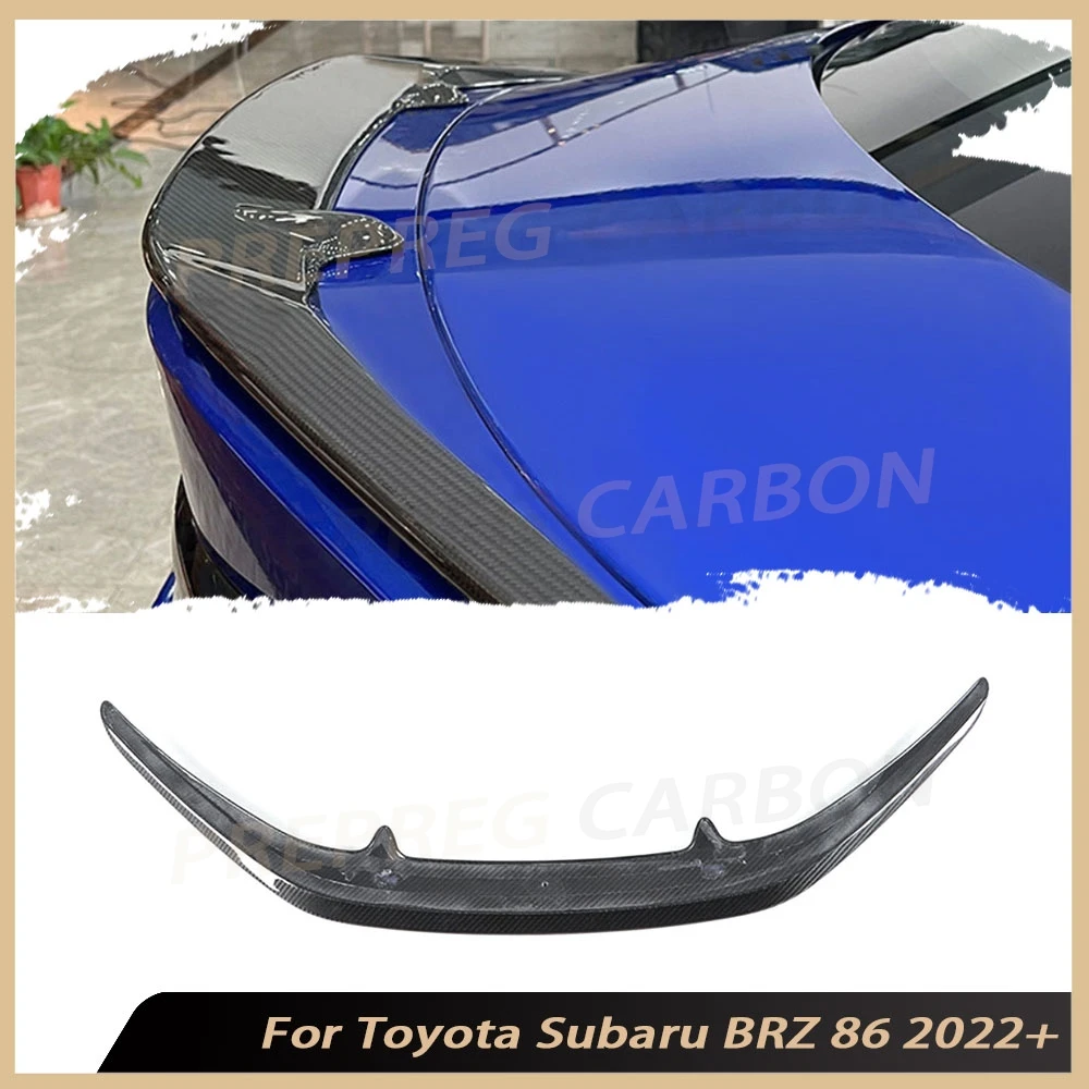 

for Toyota Subaru Toyota GR86 ZN8 Subaru BRZ ZD8 Car Spoiler Wings Carbon Fiber Rear Wing Trunk Lid Exterior Accessories Parts