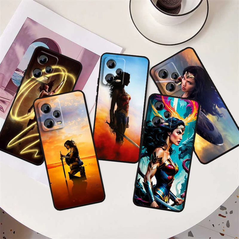 D-Dianas P-Princes Popular Cool For Xiaomi Redmi Note 13 12R 12 12S Turbo 11 11T 11S 10 10S Pro Plus 5G Black Back Phone Case