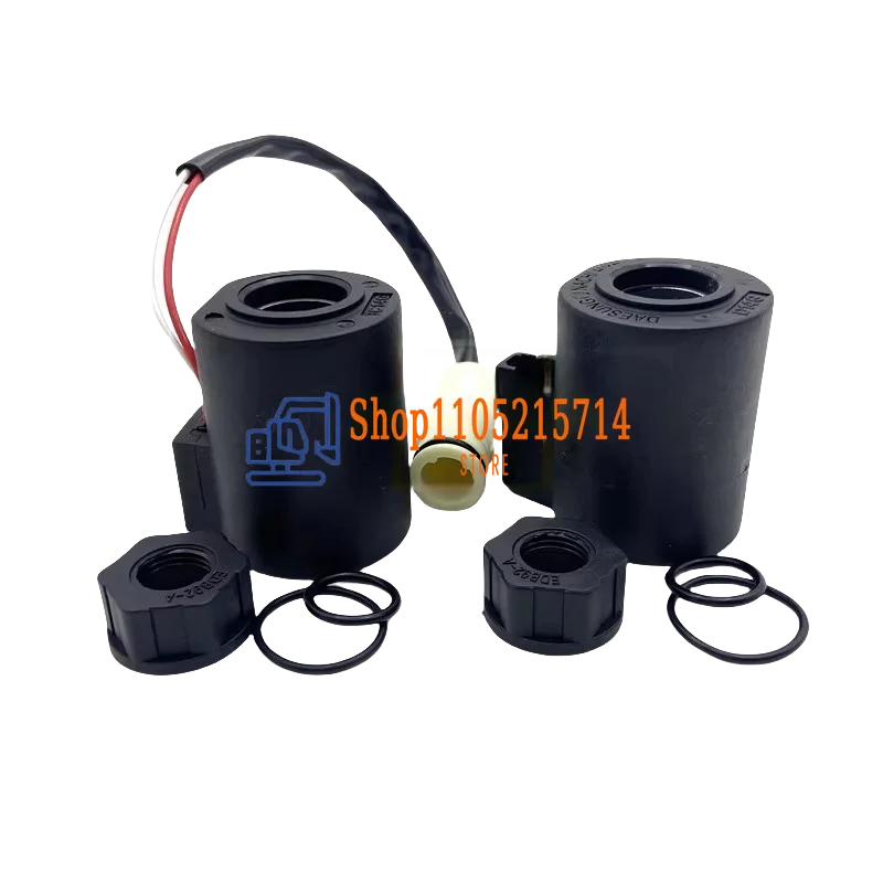 

EC210B 240B 290B 360B 460B Пилотный предохранительный замок Поворотный электромагнитный клапан Катушка Экскаватор Аксессуар для строительной техники