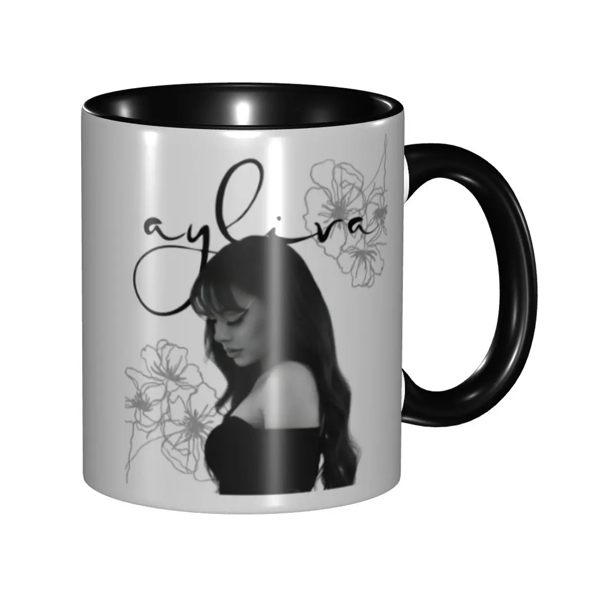 Deutsche Sängerin Ayliva Kaffeetassen DIY individuelle Keramiktasse kreatives Geschenk