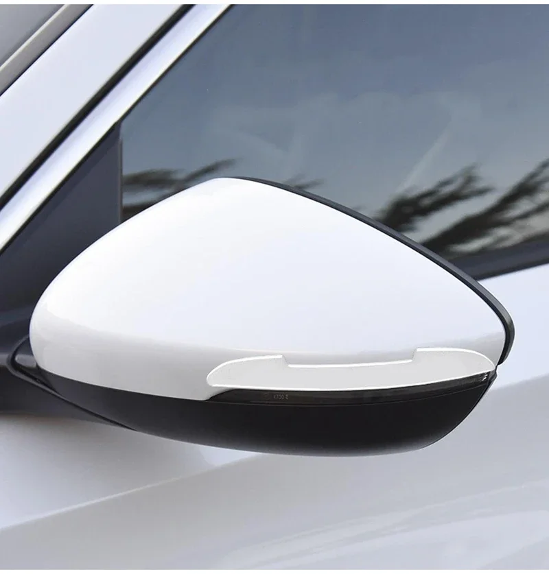 4pcs Car Door Prevent Impact Car Rear View Mirror Protection Car Silicone Side Edge Protection