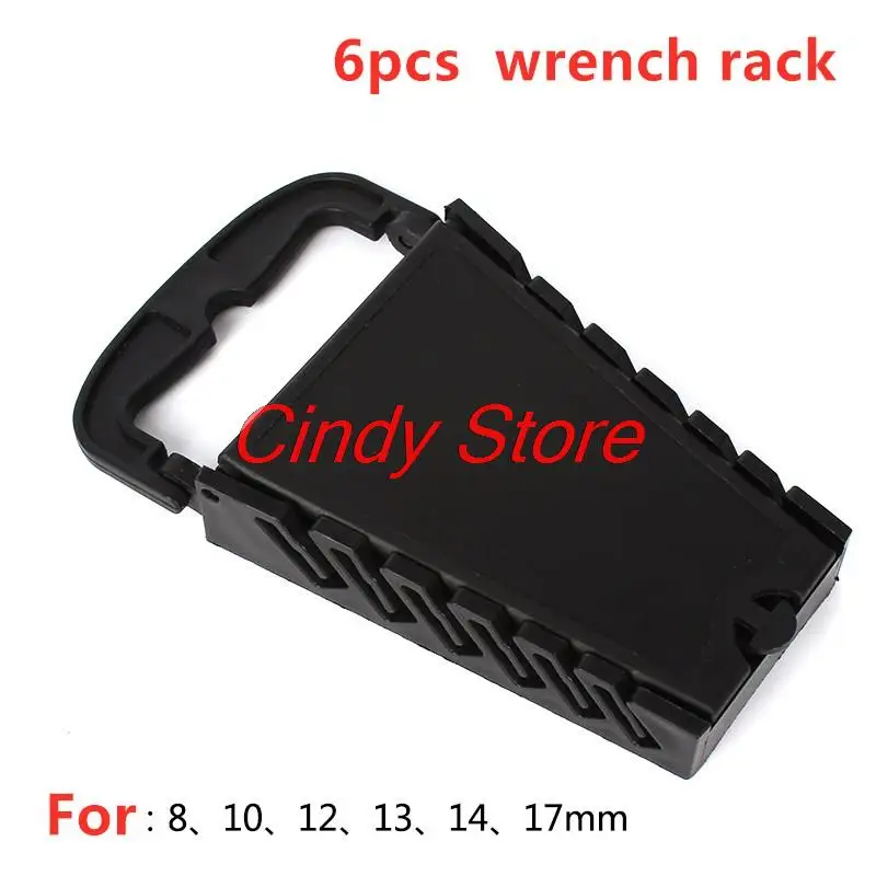 Suporte de Chave Padrão Bandeja de Trilho de Plástico Spanner Rack Ferramentas de Armazenamento Bolsa Organizador Chaveiras de Garagem Keeper 722 mm 22 Slot