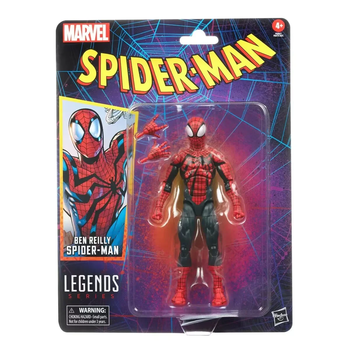 Original Marvel Legends Retro Spiderman Chasm Tarantula Miles Morales Rose Elektra Daredevil Jessica Drew 6