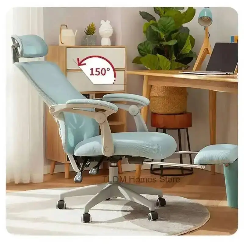 Chair Modern Computer Office Chair Gaming Chair Seat Student Learning Chairs Home Reclining Ergonomic Gamer Desk