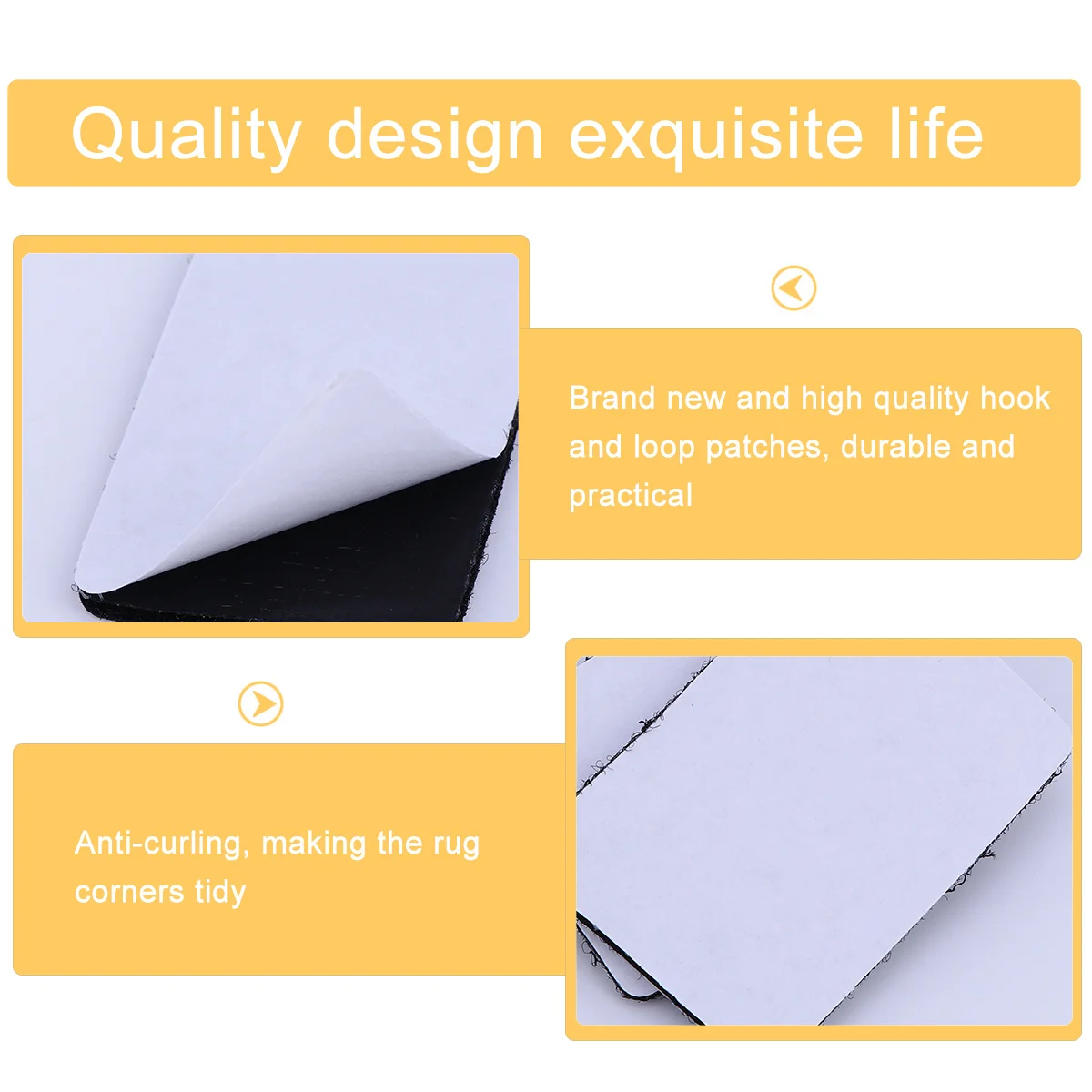 50 قطعة السجاد المضادة للانزلاق التصحيح البساط ملصقات هوك حلقة لاصق شريط لحام نونسليب تثبيت لبلاط الخشب الصلب غرفة المعيشة الحمام #6