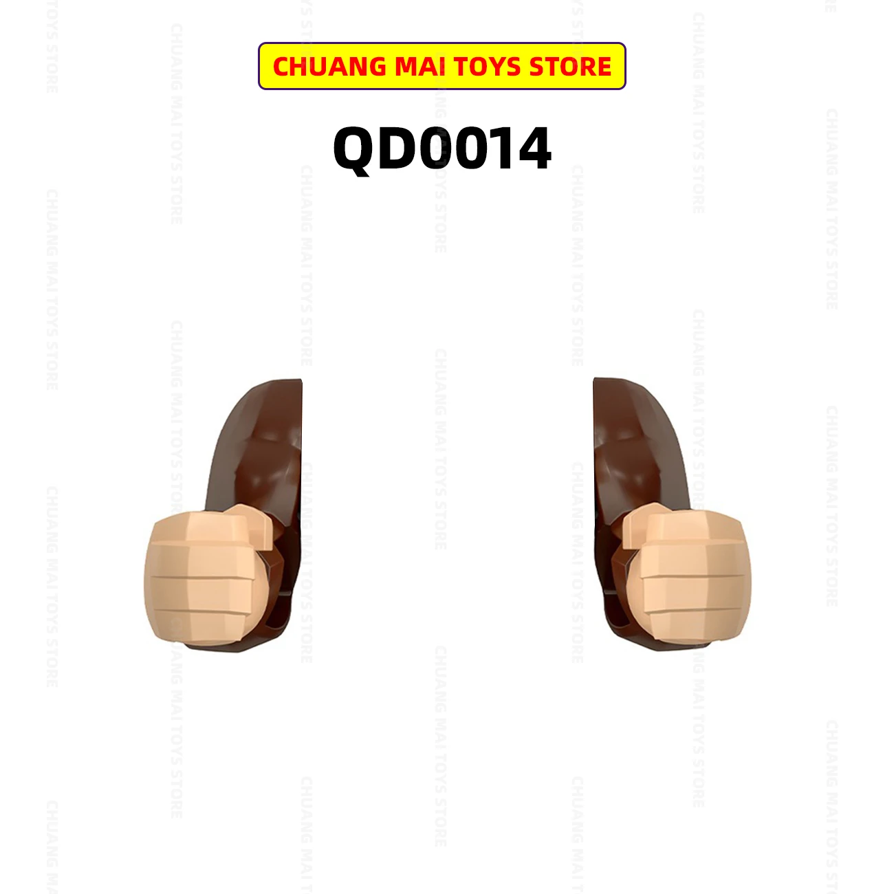 Film and television series, assembled building block toy, model QD0014-0018, hobbyist collection, small gift