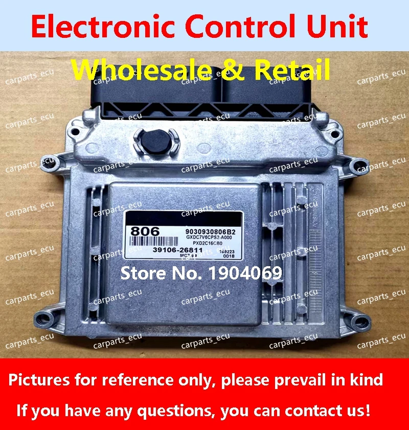 

39106-26811 806 для Hyundai Elantra 39106-26982 C2 Cerato Accent Fcrte picanto Компьютерная плата двигателя автомобиля/ECU/MG7.9.8
