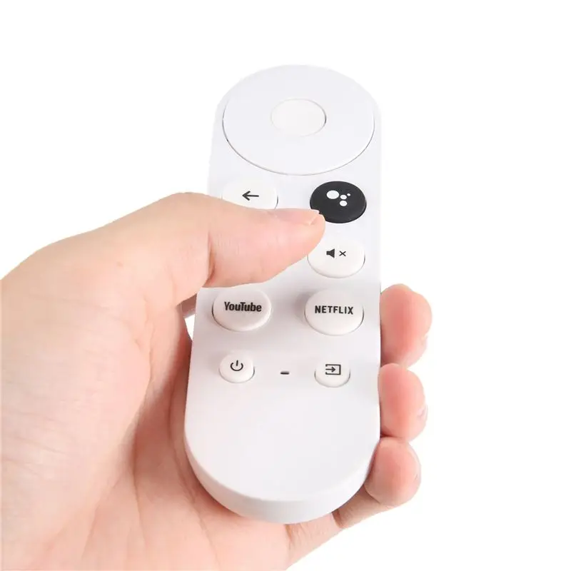 A33T Remote Control for Google Chromecast for Google TV Voice Set-Top Box, 4 Pack White