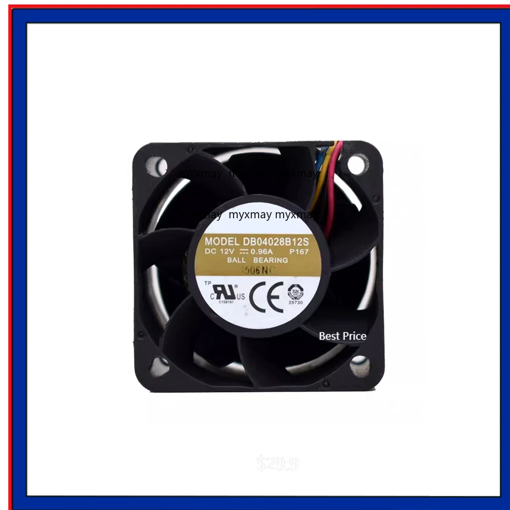 

Вентилятор охлаждения DB04028B12S DC 12 В 0,96 А 4 см 4028 40X40X28MM 2/3/4-проводной