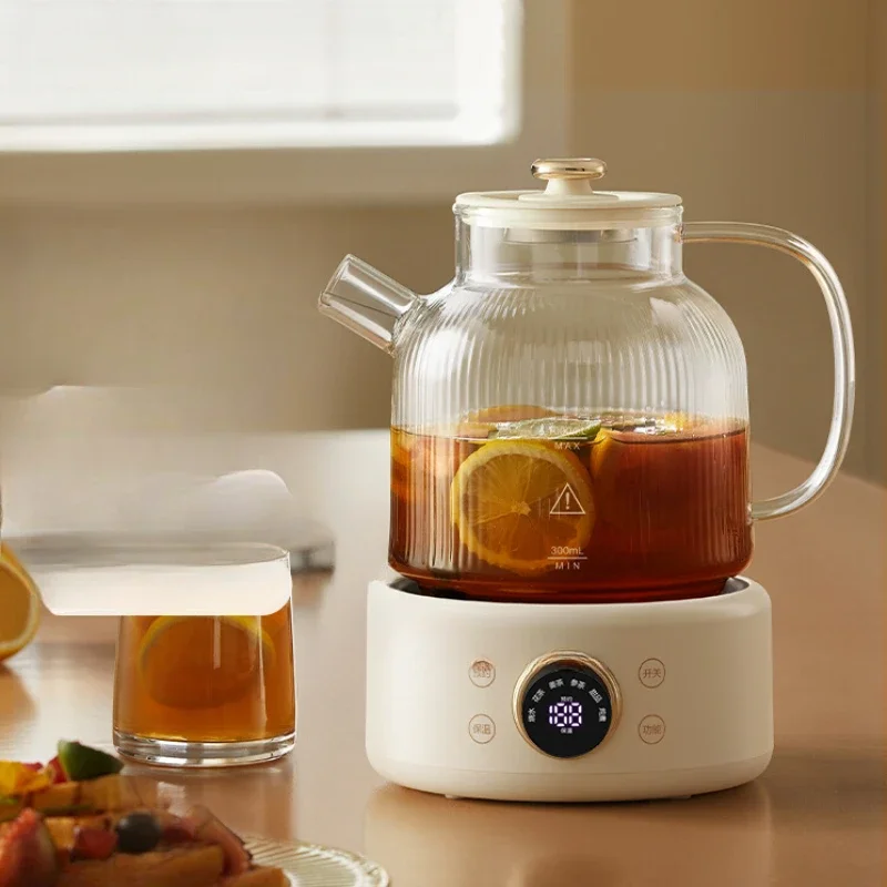 Health pot multi-functional home dormitory small office all-glass new teapot portable bass flower teapot glass teapot