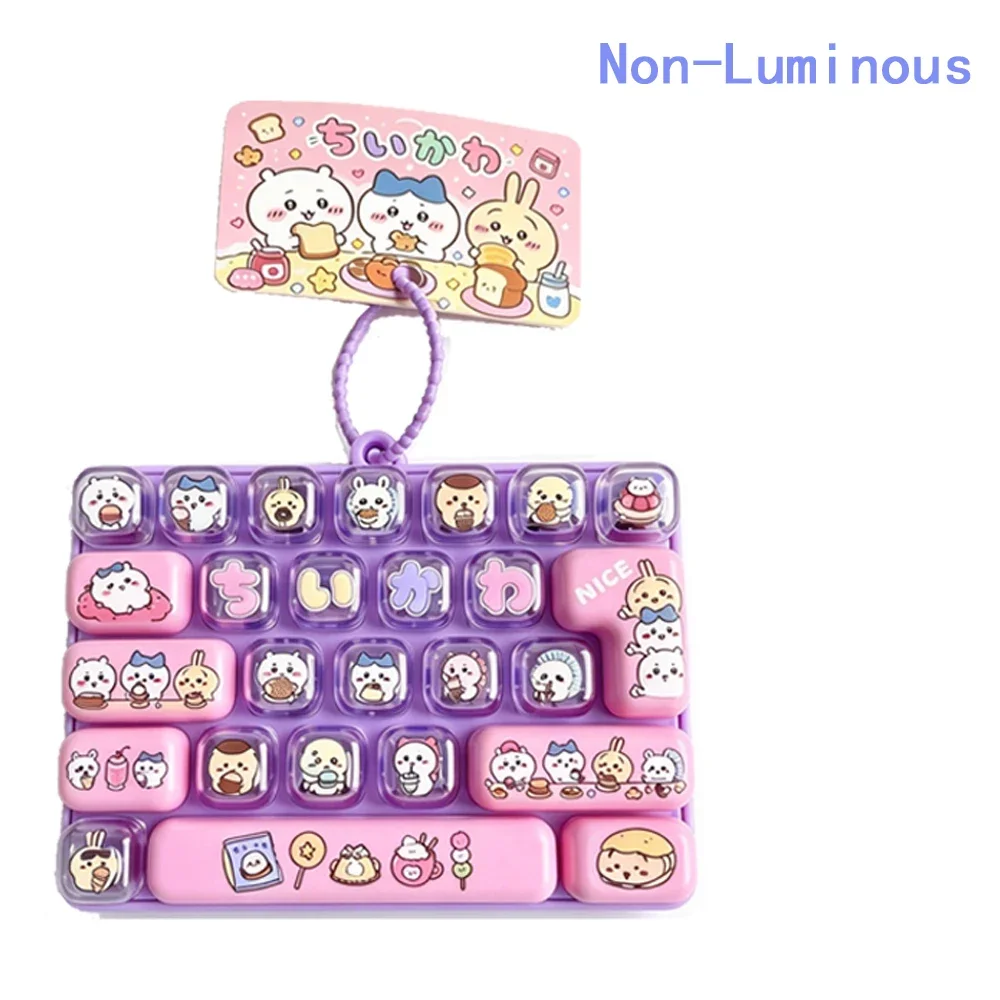 Chiikawa 26-Key Fidget Keychain Caps Gift