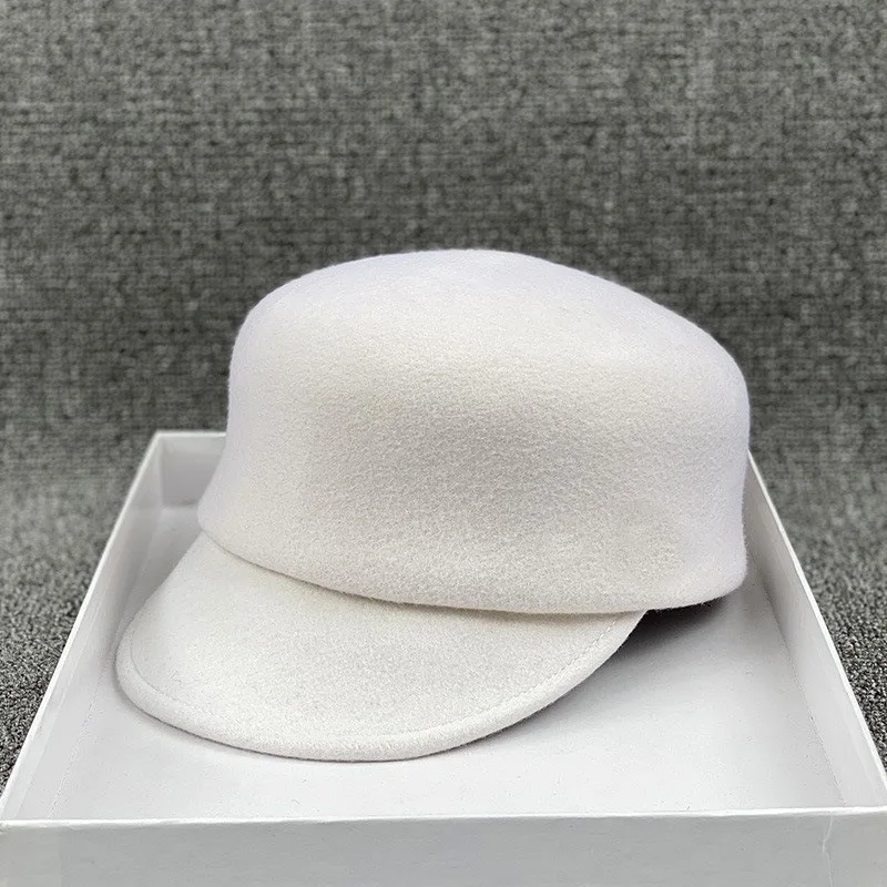 New Trend Wool Equestrian Fedoras Women High Quality All Match Cap Outdoor British Fashion Knight Hat Fall Winter Luxury Hat