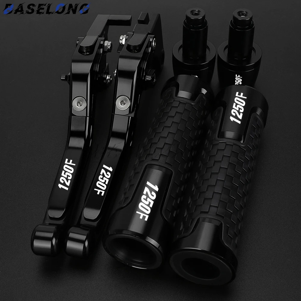 

For Suzuki GSX1250F GSX 1250F 2010 2011 2012 2013 2014-2016 Motorcycle Adjustable Clutch Brake Levers Handle Bar End Grips Caps