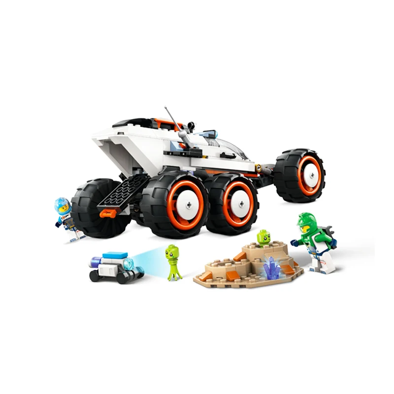 LEGO 60431 City Space Explorer Rover and Alien Life Toy