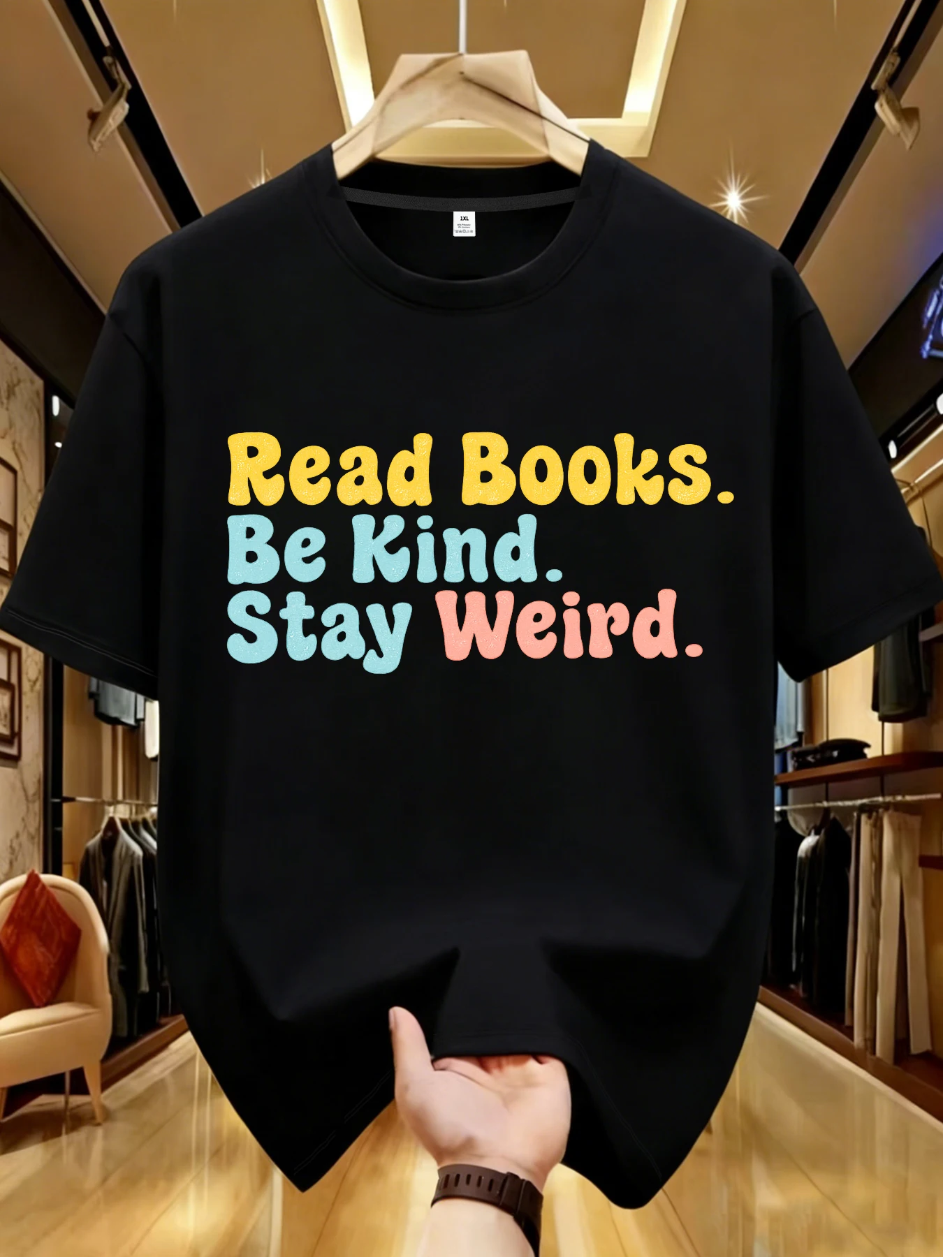 

【WDS01431】Женская футболка с принтом, больших размеров, летняя, повседневная, в уличном стиле, с коротким рукавом, модель «Джокер»