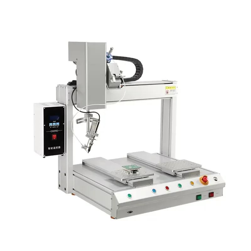 Auto Solder Feed Soldering Station Desktop Spot Soldering Machine Adjustable Temperature Soldering Machine for USA