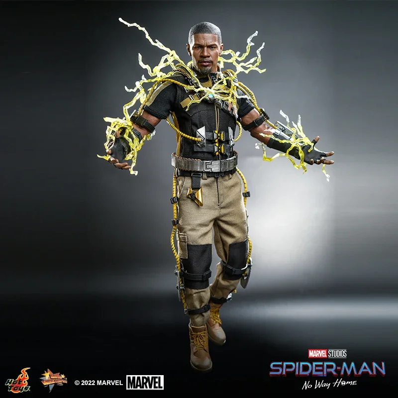 Hot Toys Anime Action Figure Spider Man: Hero No Return, Electric Light Man 1:6 Ratio, Doll Soldier Man Pvc Model Gift Toys