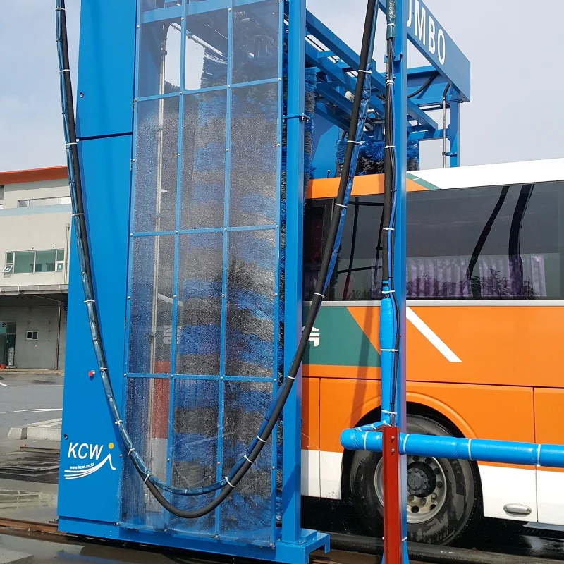 Professional Team Design High Pressure Foam Bus Washer Machine Support Custom Service Low Power Consumption Rollers