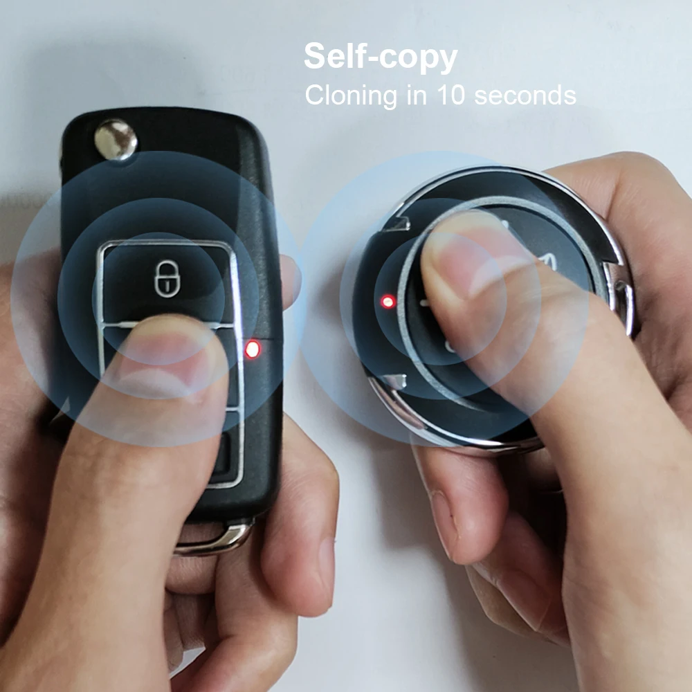 Универсальный беспроводной Радиочастотный пульт дистанционного управления 433 МГц для электрических ворот, гаражных ворот, дистанционное управление, телефон с фиксированным кодом 433,92 МГц