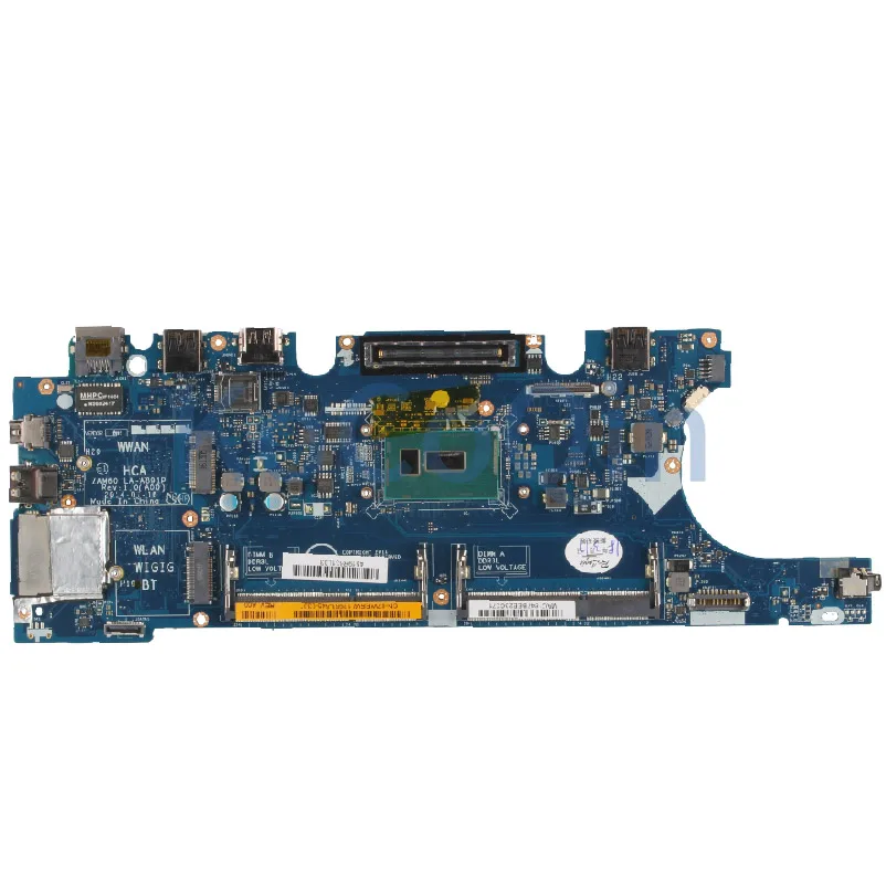 LA-A891P For Dell Latitude E5250 5250 Notebook Mainboard With CPU SR23X i5-5300U CN-07WRRW 07WRRW ZAM60 Laptop Motherboard Test