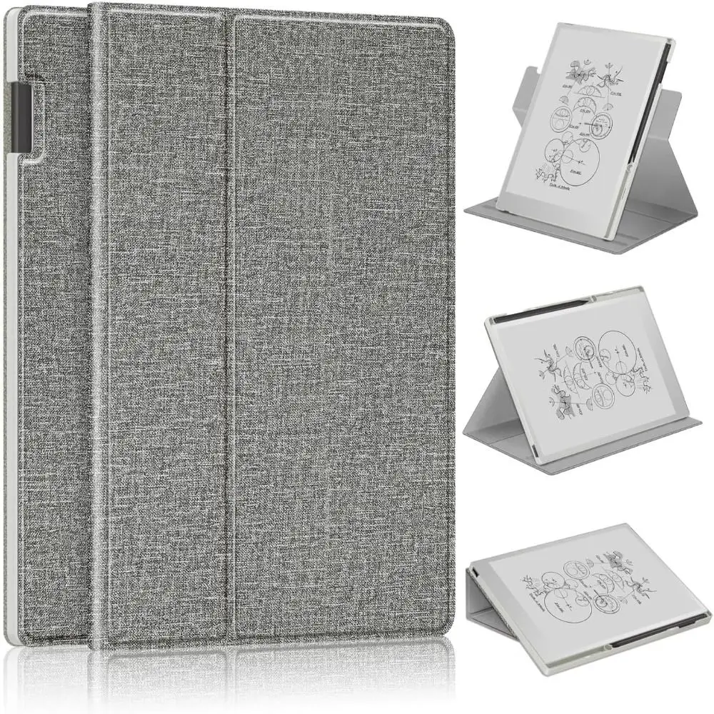 11.8 inch E-Reader Case Auto Wake/Sleep Acrylic Smart Cover Leather Shockproof for reMarkable Paper Pro 2024 11.8inch