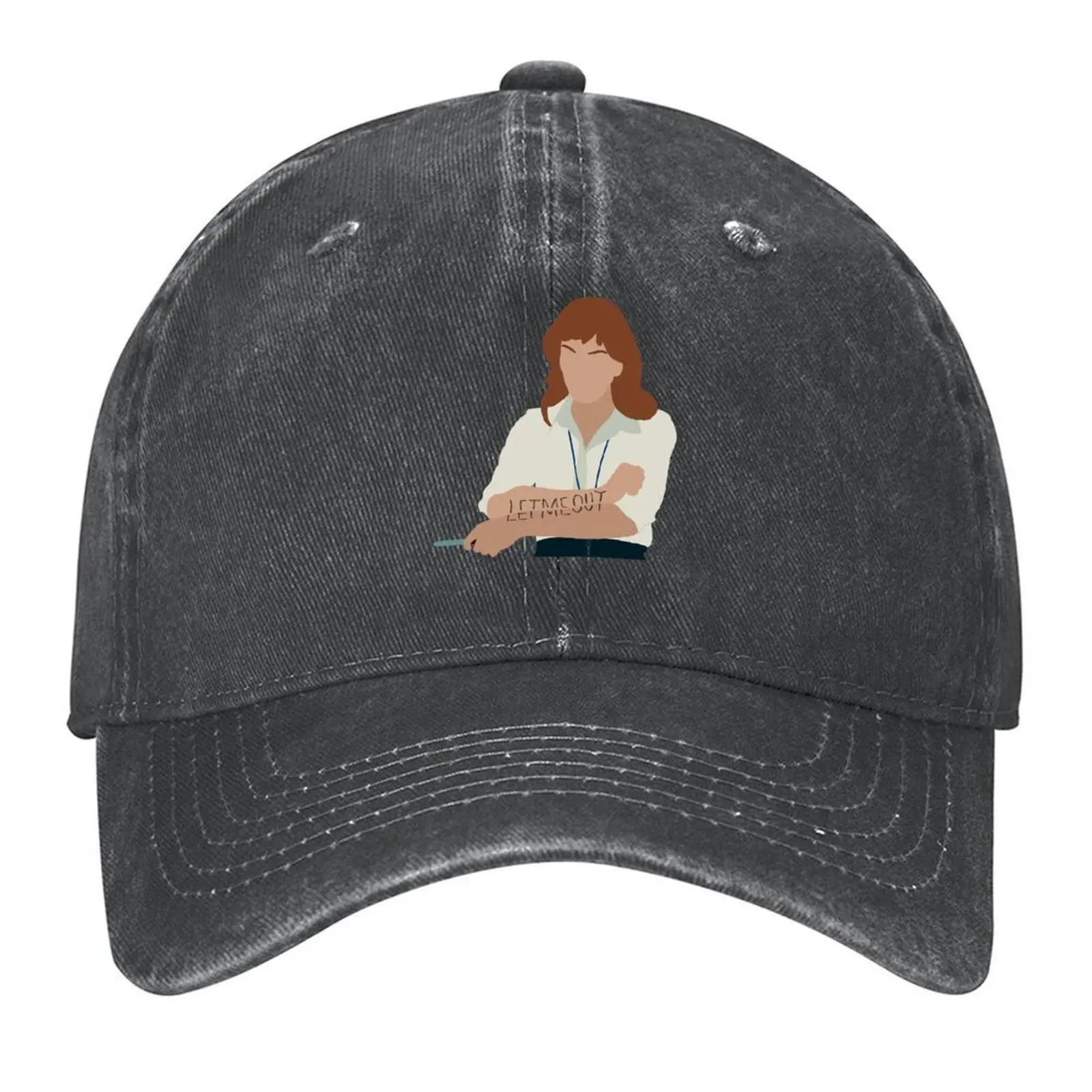 

Helly R - Severance - Let Me Out Baseball Cap sun hat Luxury Man Hat Ball Cap Military Tactical Cap Women's Beach Visor Men's