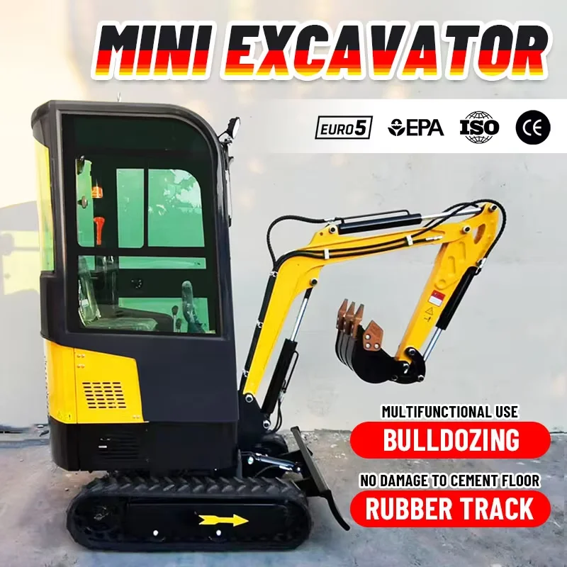 حفارة صغيرة متعددة النماذج محرك كوبوتا حفار صغير مخصص حفارة صغيرة مجنزرة