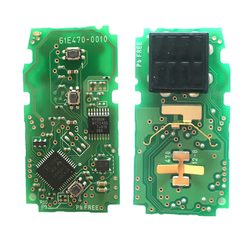 CN007138 Aftermarket 3-przyciskowy pilot zdalnego 2018 inteligentny klucz Toyota C-HR z 433mhz numer płyty 61E470-0010 BR2EX