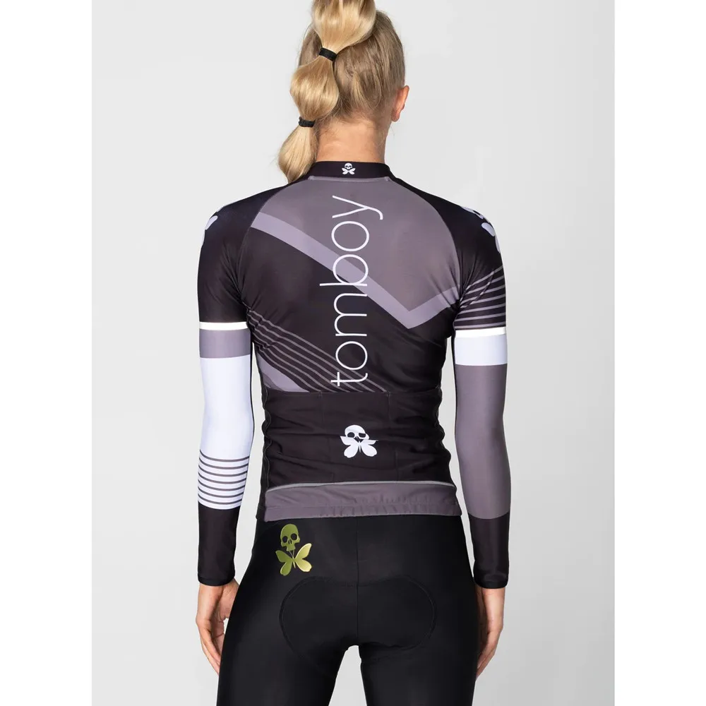 Butterful Girl Spring/autumn Cycling Jersey Set Summer Thin Long Sleeve Shirt Mtb Road Bike Clothing Breathable Maillot Ciclismo