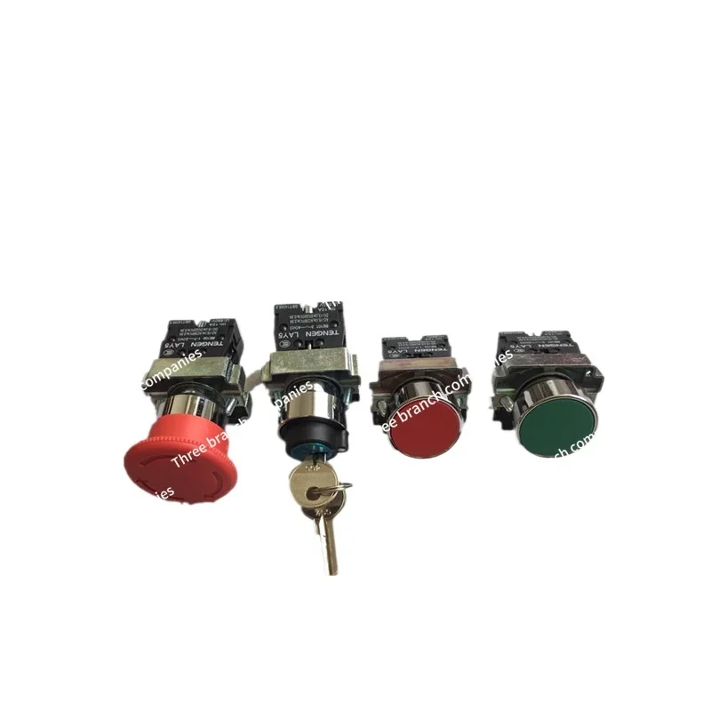 Punch Accessories Emergency Stop Switch Control Mushroom Head Self-locking Protection Motor Start Self-reset Button