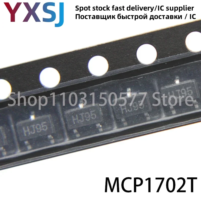 10piece MCP1702 MCP1702T-5002E/CB SOT-23 5V 5.0V