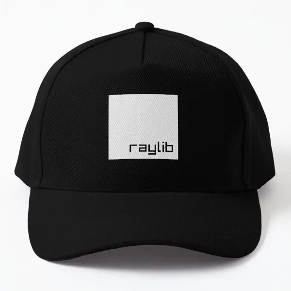 Raylib Merch  Baseball Cap Hat Casquette Summer Printed Czapka Black Women Hip Hop Snapback Solid Color Casual Outdoor Mens