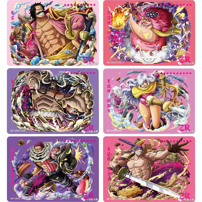 

Аниме ZR ONE PIECE CHARLOTTE LINLIN Gol D Roger Charlotte Pudding Коллекционные карты Рождественские подарки на день рождения Детские игрушки