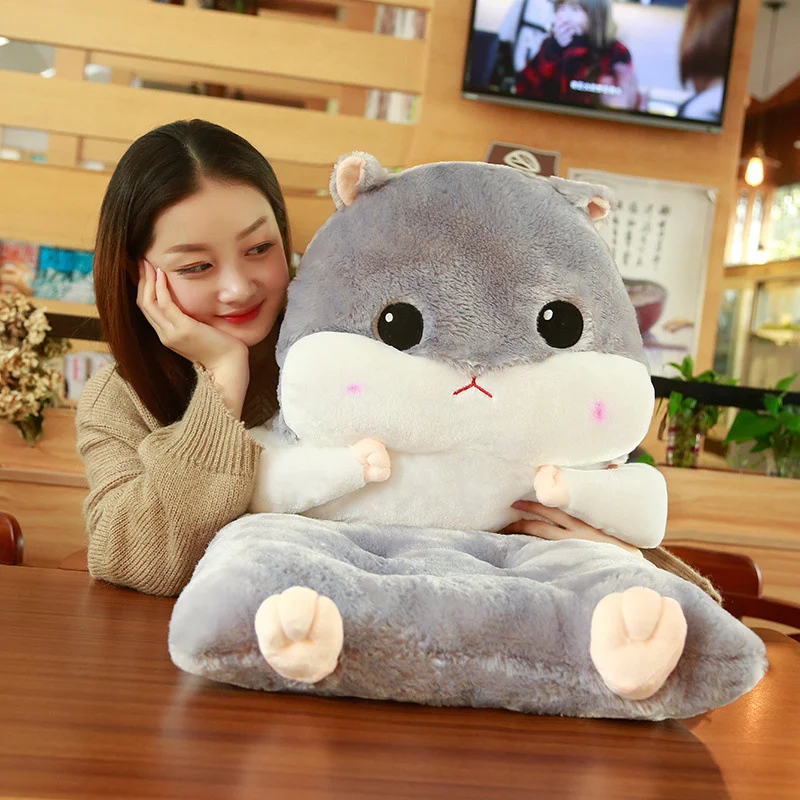 Cute Cartoon Chair Cushion for Home Decor and Office Thicken Seat Pad Sofa Home Decorative Pillow Car Seat Nap Plush Pillow