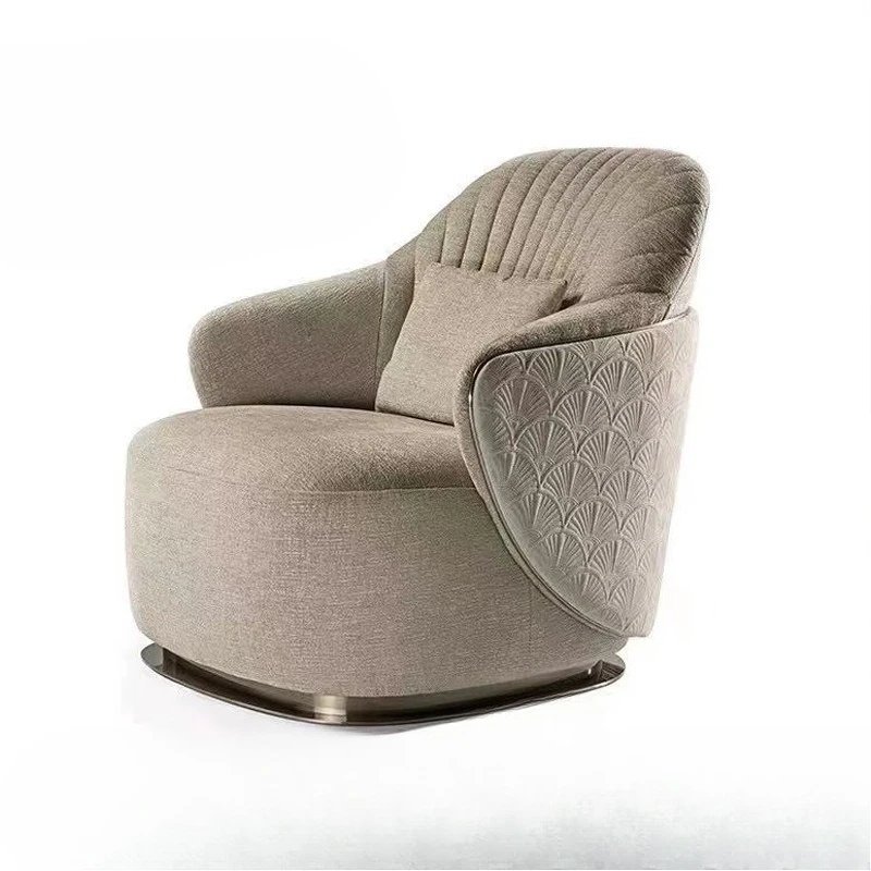 High rebound sponge leisure sofa chair hotel lobby negotiation chair