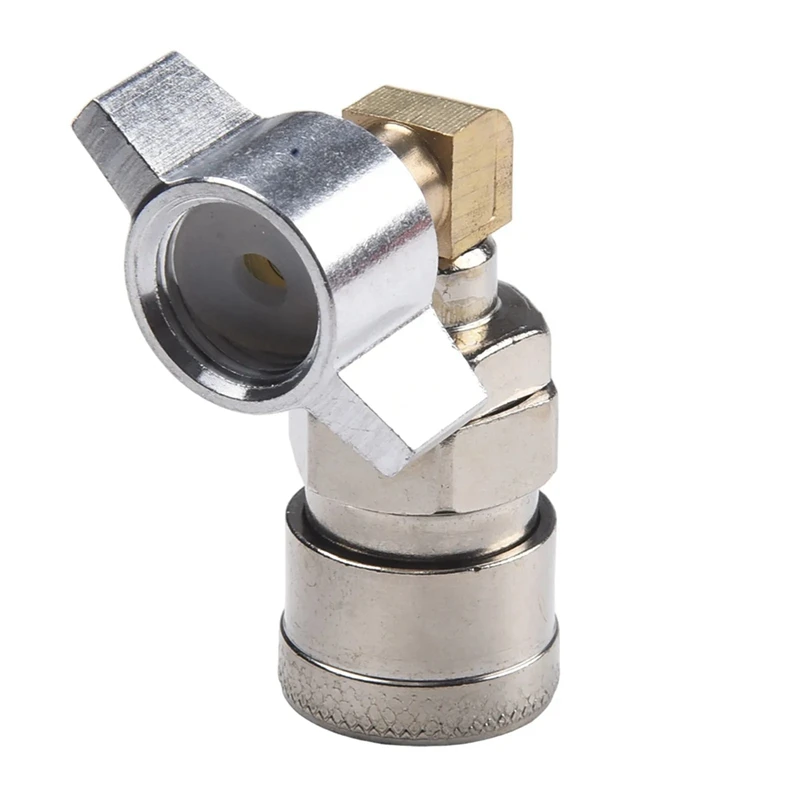 2Pcs Truck Dust Blower Pneumatic Connector Straight Elbow Integrated Connection Home Decoration Hardware Tool