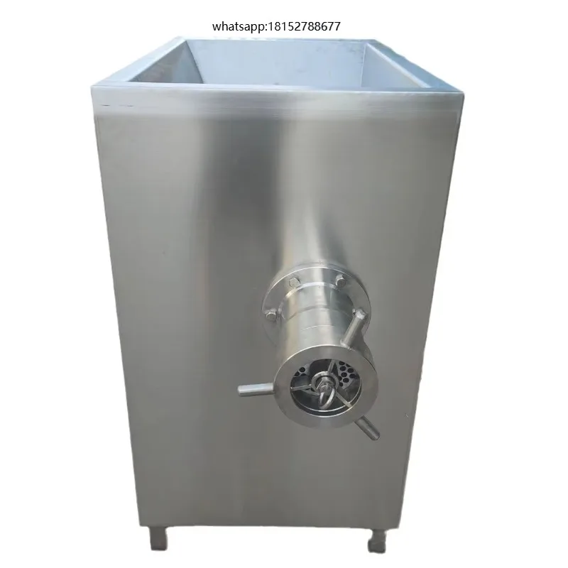 High Capacity Automatic Meat Grinder Machine Stainless Steel Frozen Meat Block Cutting and Grinding Equipment