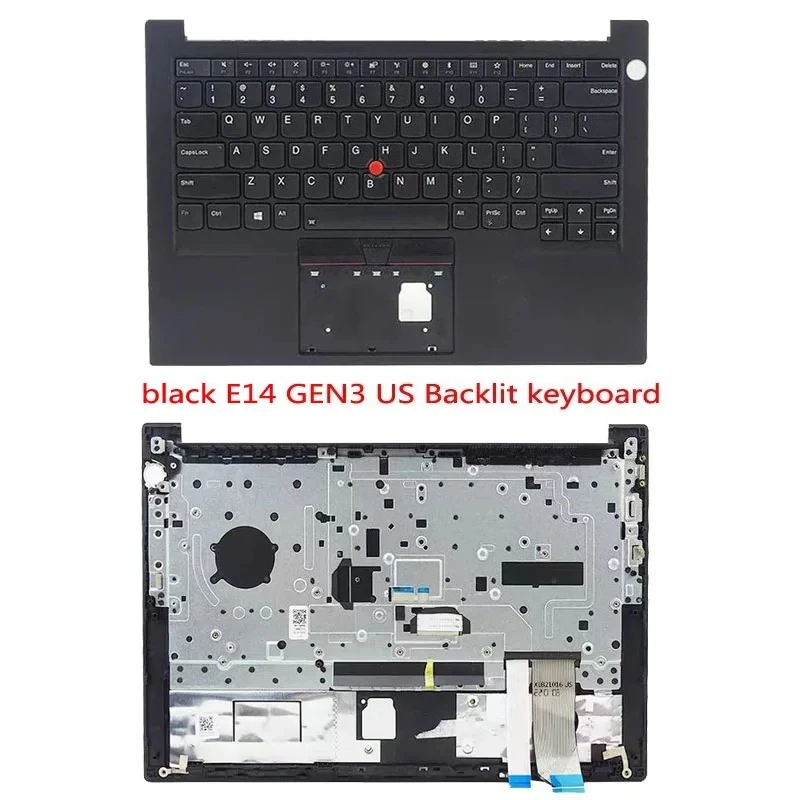 New For Lenovo Thinkpad E14 Gen2 GEN3 GEN4 Laptop Palm Pad Keyboard/Host Cover Keyboard/US Keyboard/C Keyboard