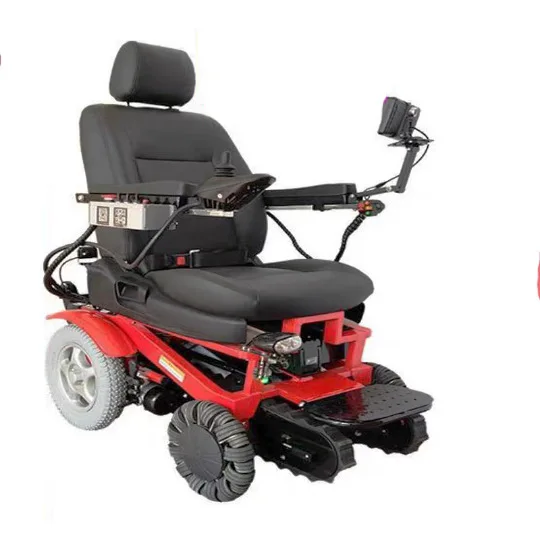 One person fully automatic operation climbing machine electric up and down the stairs the elderly electric labor saving foldable