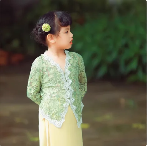 

Southeast Asian Little Nyonya Style Children's Nyonya Costume Performance Dress