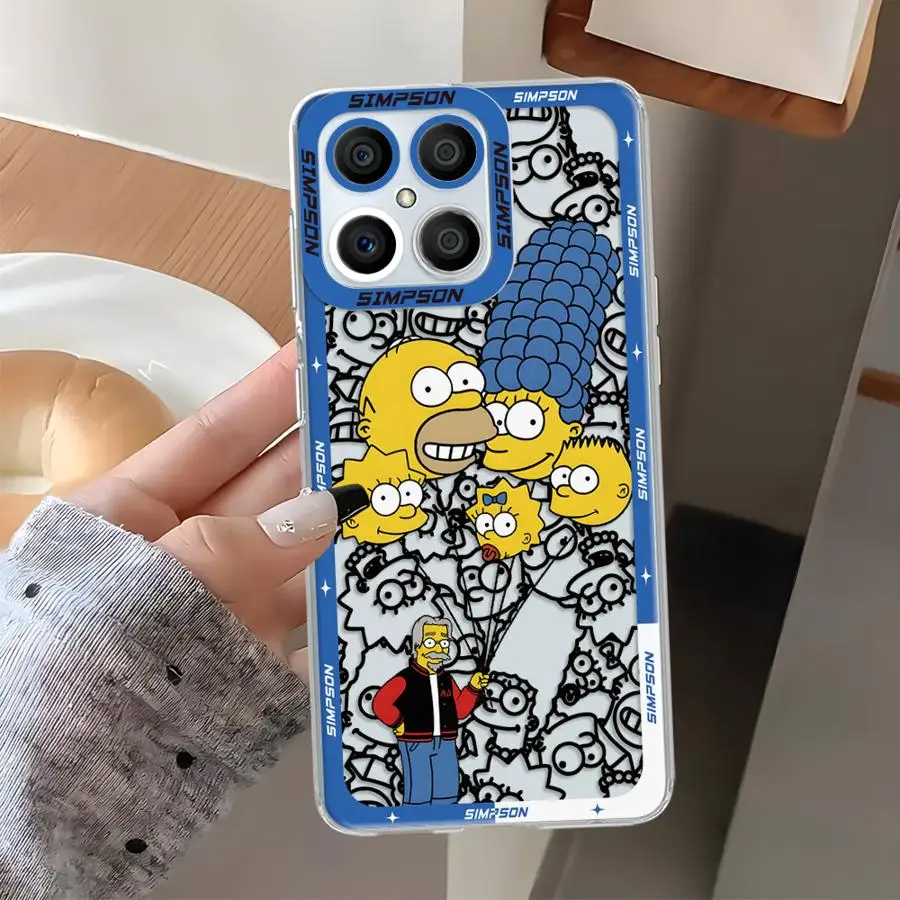 حافظة ناعمة لهاتف Honor Y9 Prime 2019 X9b X9a X8b 90 Lite X7b كارتون كول سيمبسون #4