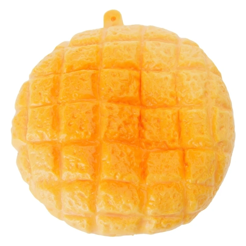 Y4QA Hollow Pineapple Bun Design Stress Ball Craft Filling Toy Squeeze Stretchy Toy