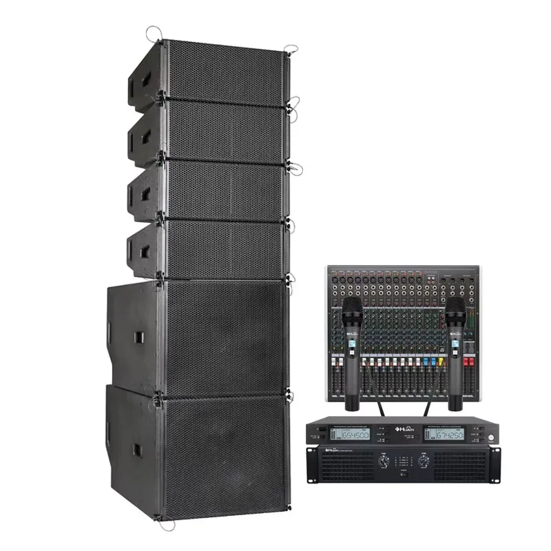 

Stage Performance Full Subwoofer Dual 8 Outdoor Subwoofer Line Array Nightclub Sound System